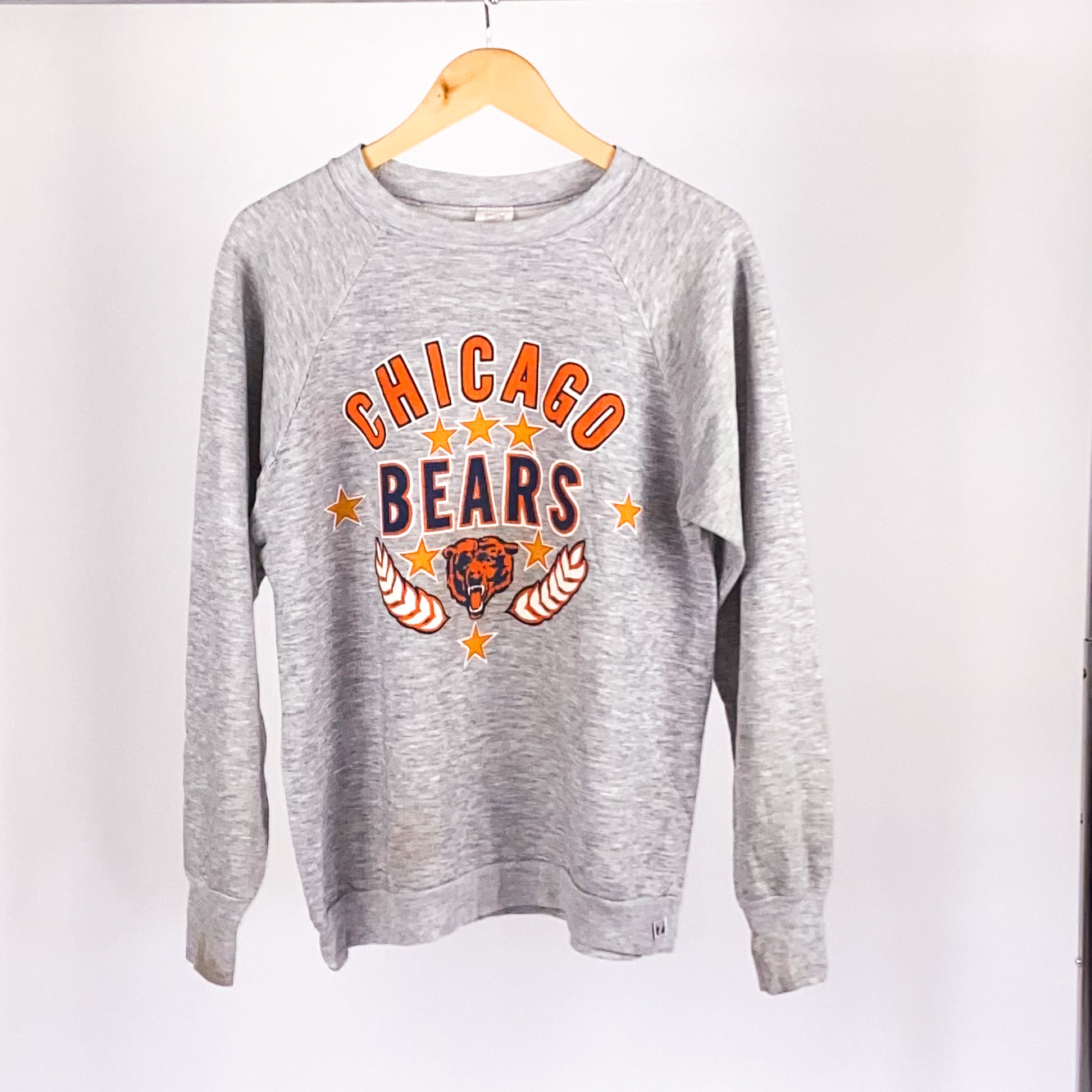 Chicago bears best sale vintage sweatshirt