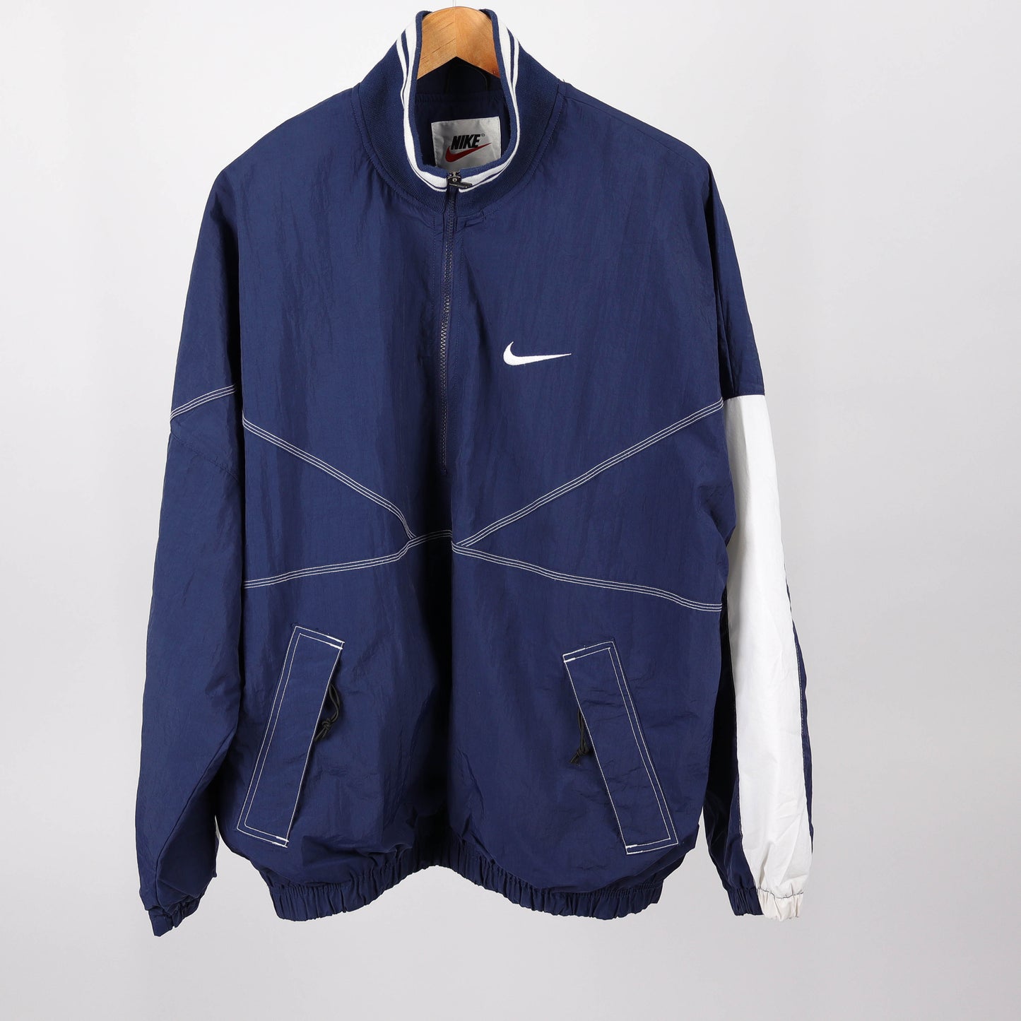 Vintage Nike Retro Windbreaker  Jacket - Large