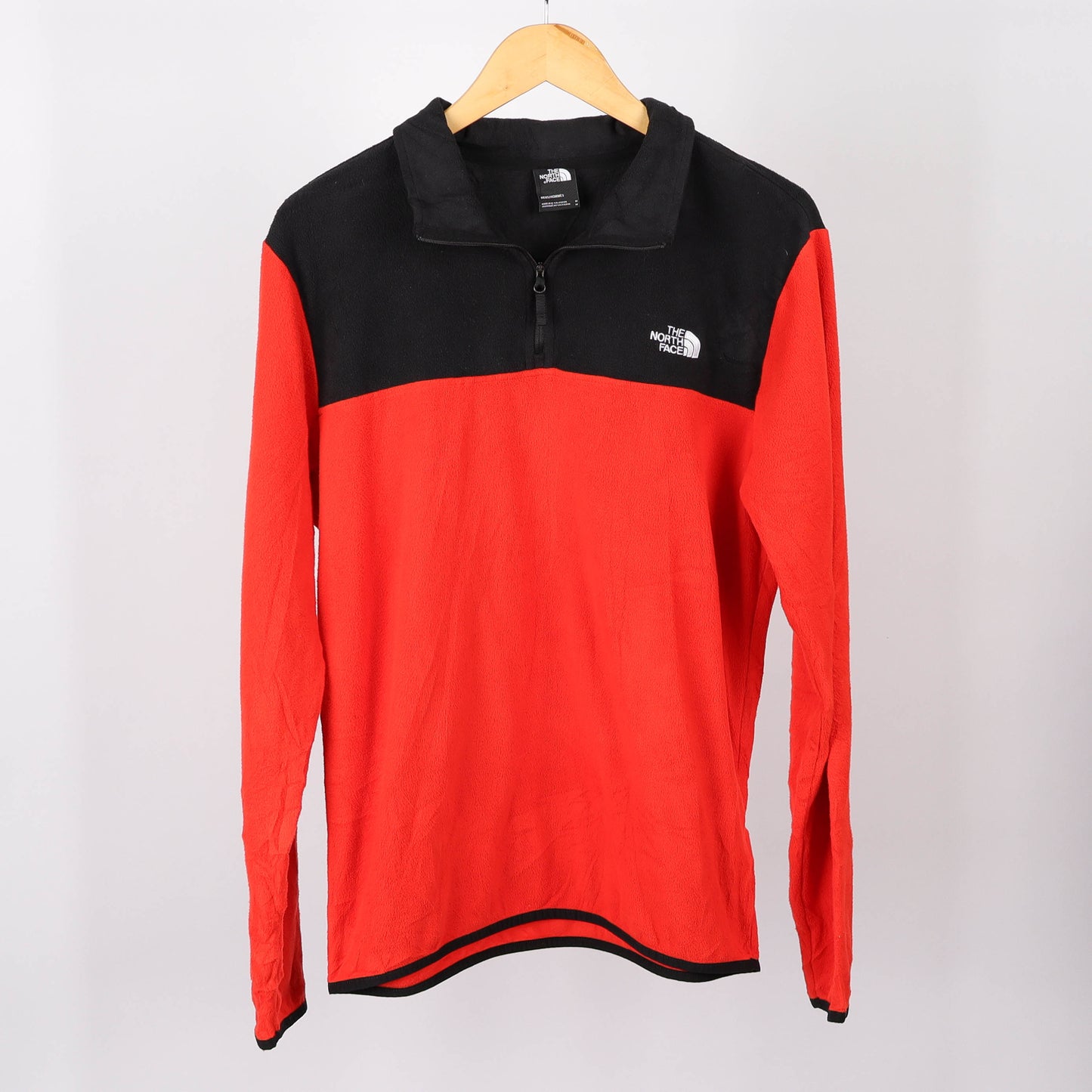 North Face Quarter Zip Polar fleece- M