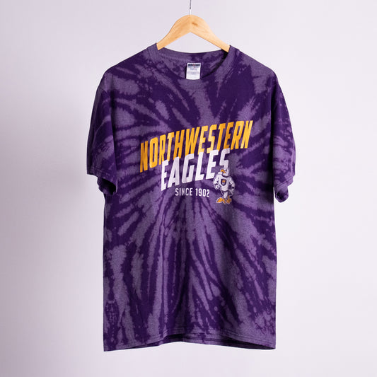 Vintage Northwestern Eagles University Tee - Large