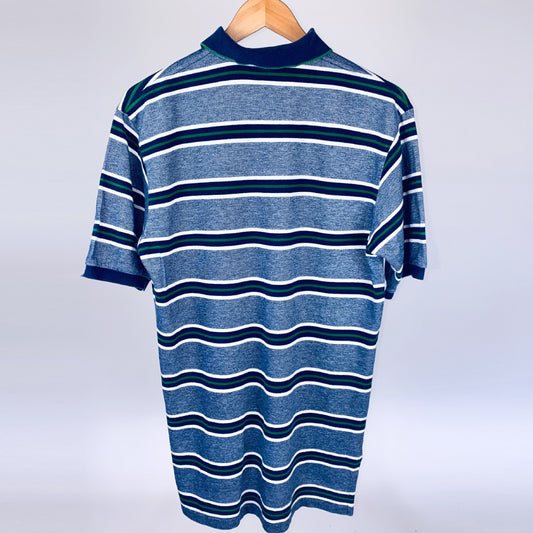 Vintage Golf Stripe Polo by Ralph Lauren - Medium
