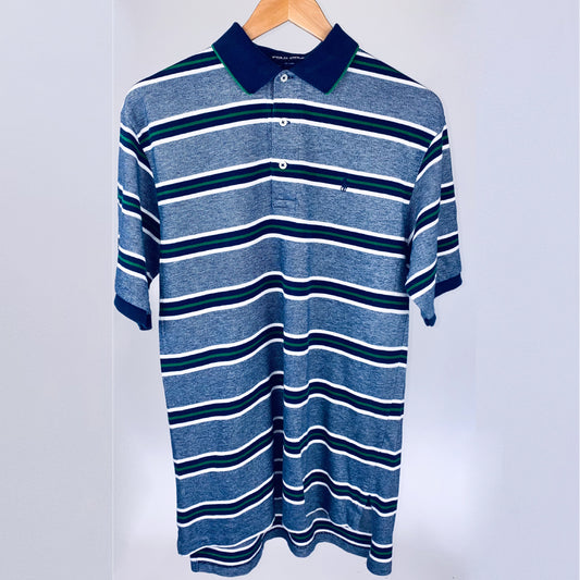 Vintage Golf Stripe Polo by Ralph Lauren - Medium