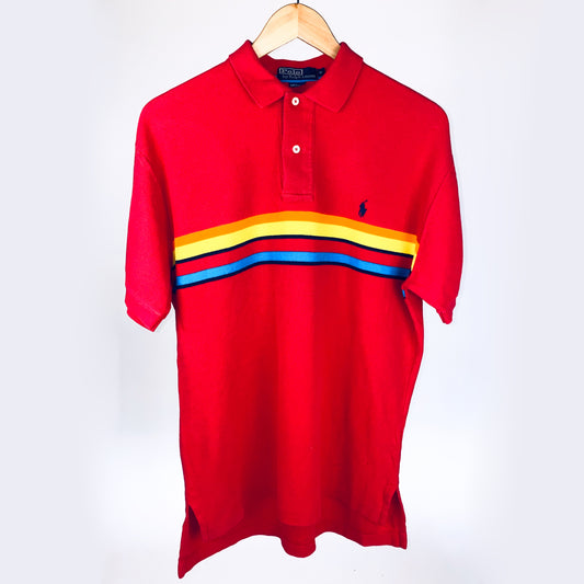 Vintage Stripe Polo by Ralph Lauren - Small