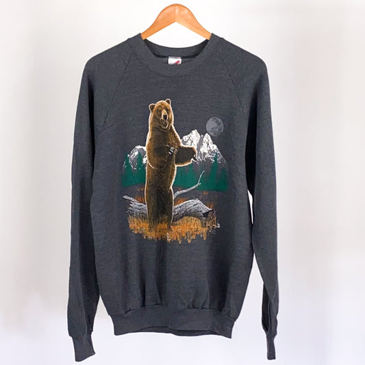 Vintage Grizzly Crewneck - XL