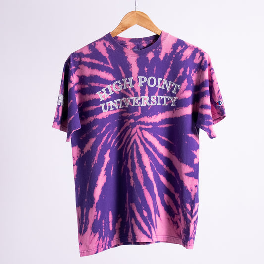 Vintage High Point University Tie Dye Tee - Medium