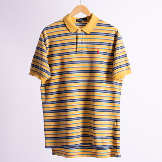 Vintage Stripe Polo by Ralph Lauren - Large