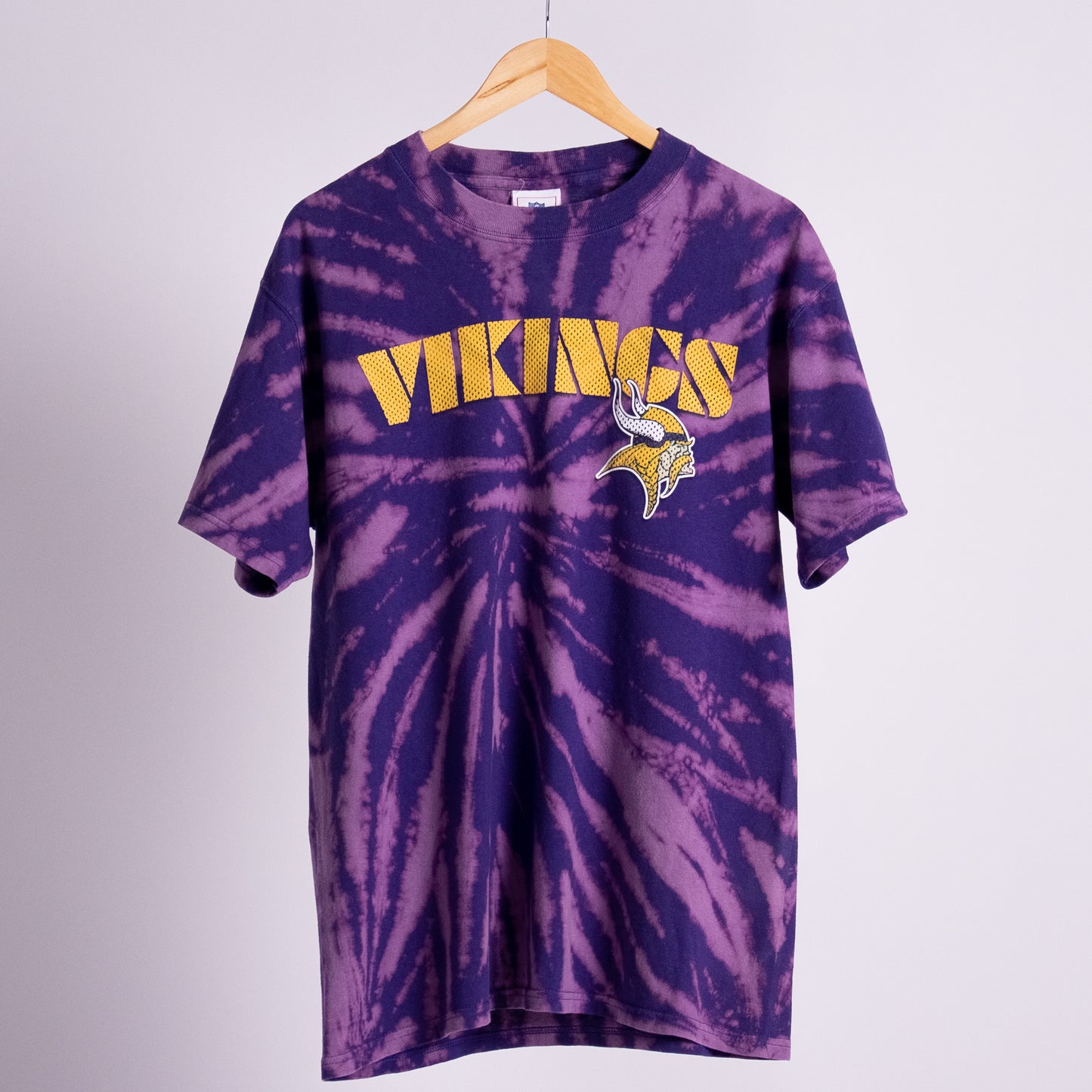 Vintage NFL Vikings Tie Dye  Tee - Medium