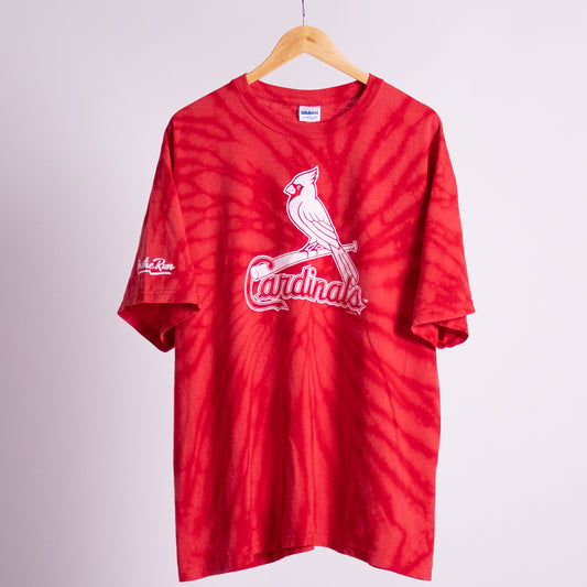 Vintage MLB Cardinals Tie Dye Tee - XL