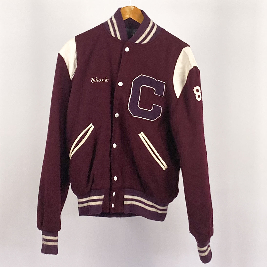 Vintage Letterman Chuck 88  Jacket - Medium