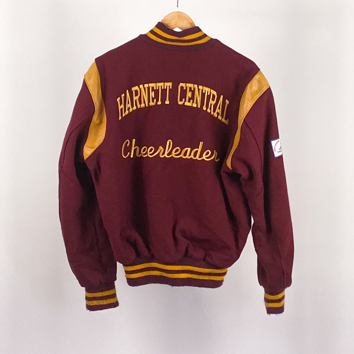 Vintage Harnett Central Cheerleader's Jacket - Medium