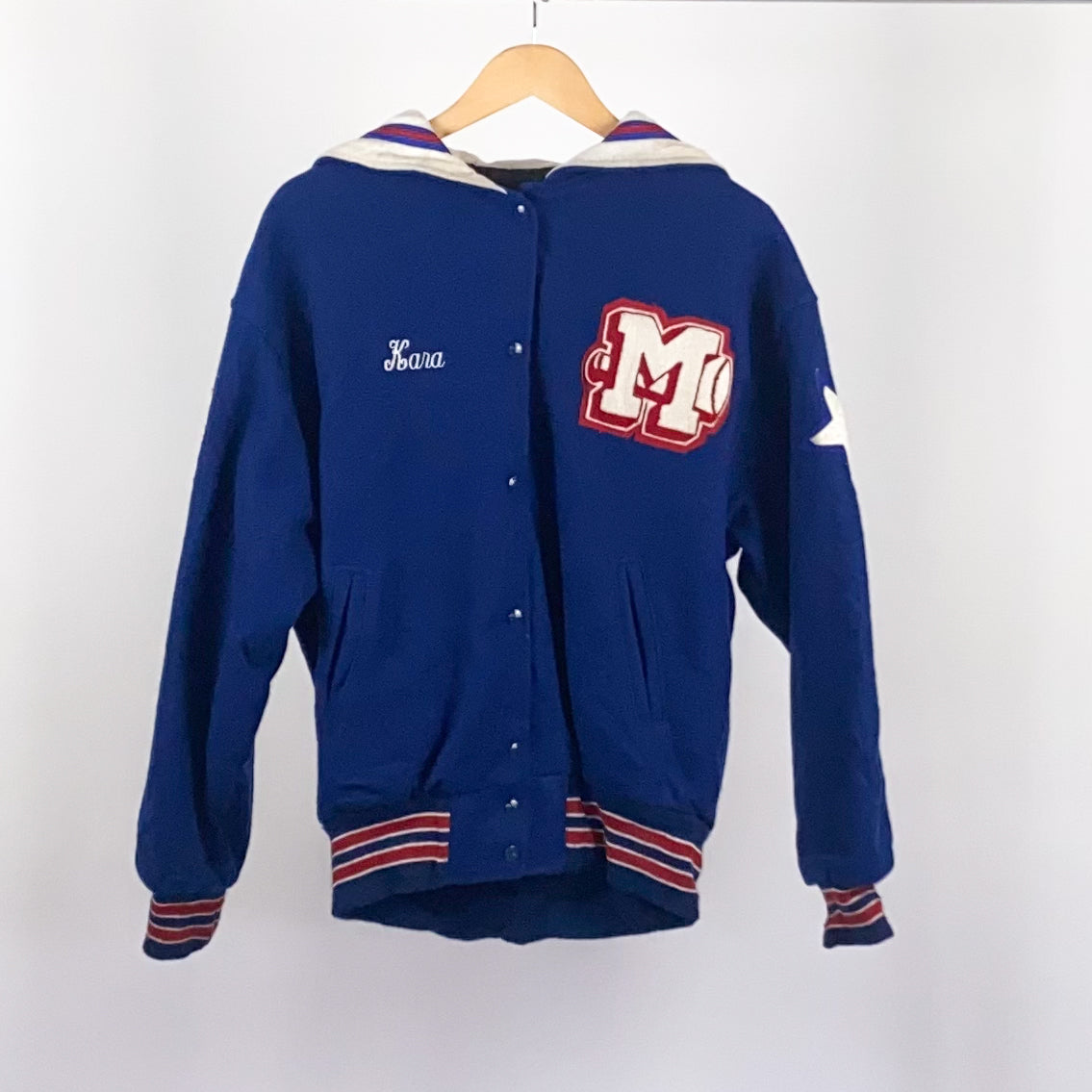 Vintage Varsity Cheer Jkt - Medium