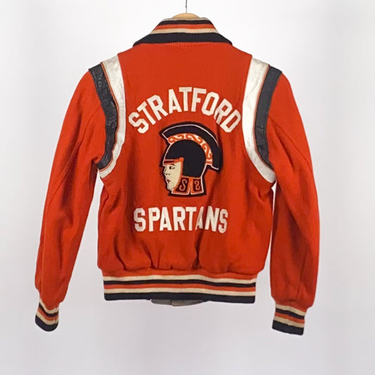 Vintage Stratford Spartans Jacket-  XS (Youth)