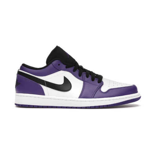 Jordan 1 Low Court Purple White