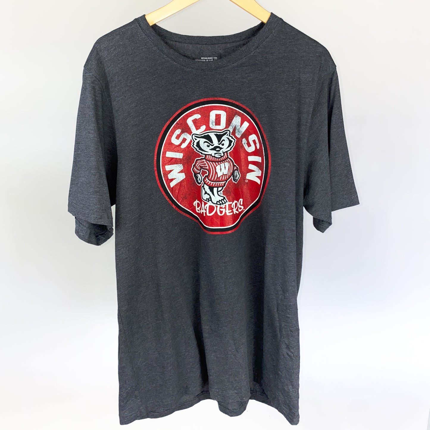 Vintage Wisconsin Badgers Tee - XL