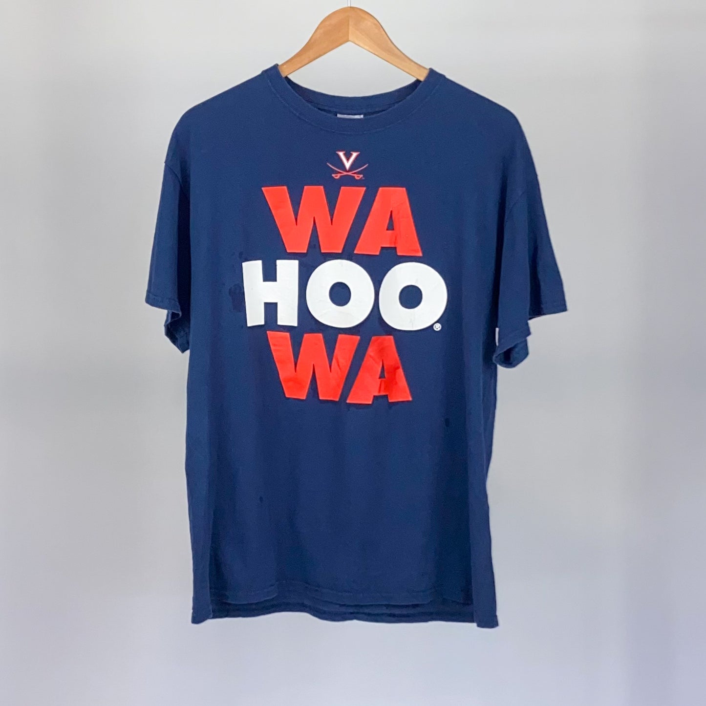 Vintage Virginia Wa Hoo Wa Tee - Large