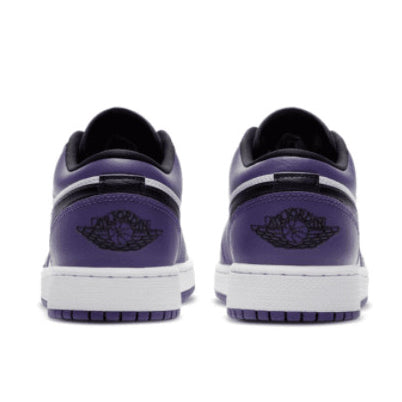 Jordan 1 Low Court Purple White