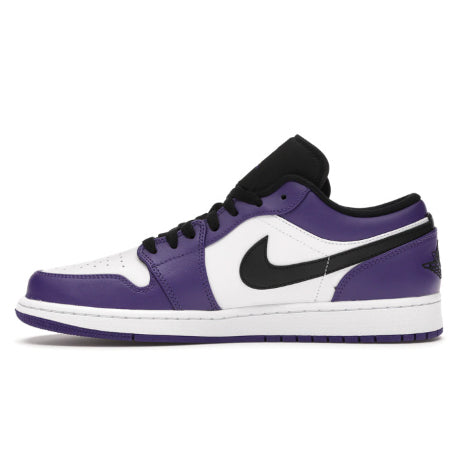 Jordan 1 Low Court Purple White