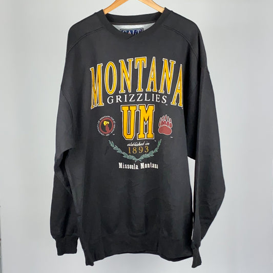 Vintage Montana Grizzlies Crewneck - XL