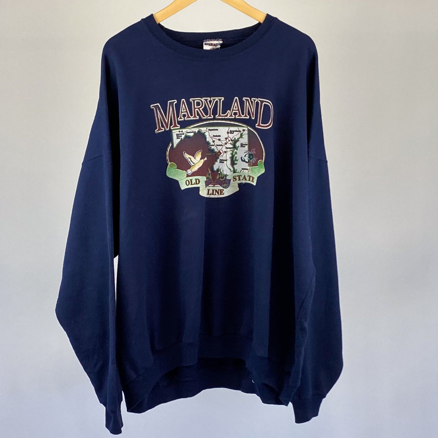 Vintage Maryland Crewneck - 2XL