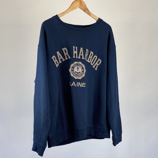 Vintage Bar Harbour Maine Crewneck - Large