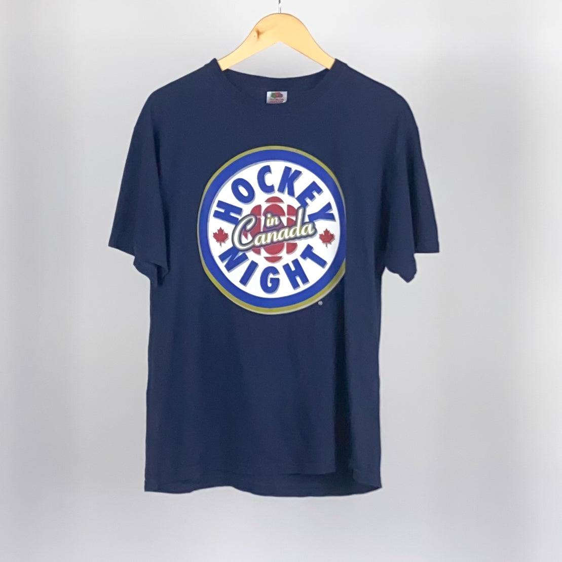 Vintage Hockey night Tee - Large