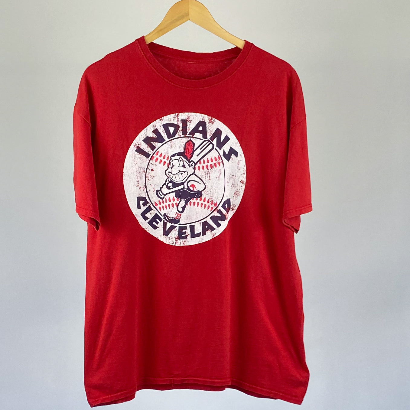 Vintage MLB Cleverland Indians Tee - Large