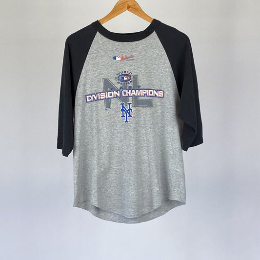 Vintage MLB 2006 NY Mets Champions Tee - Medium