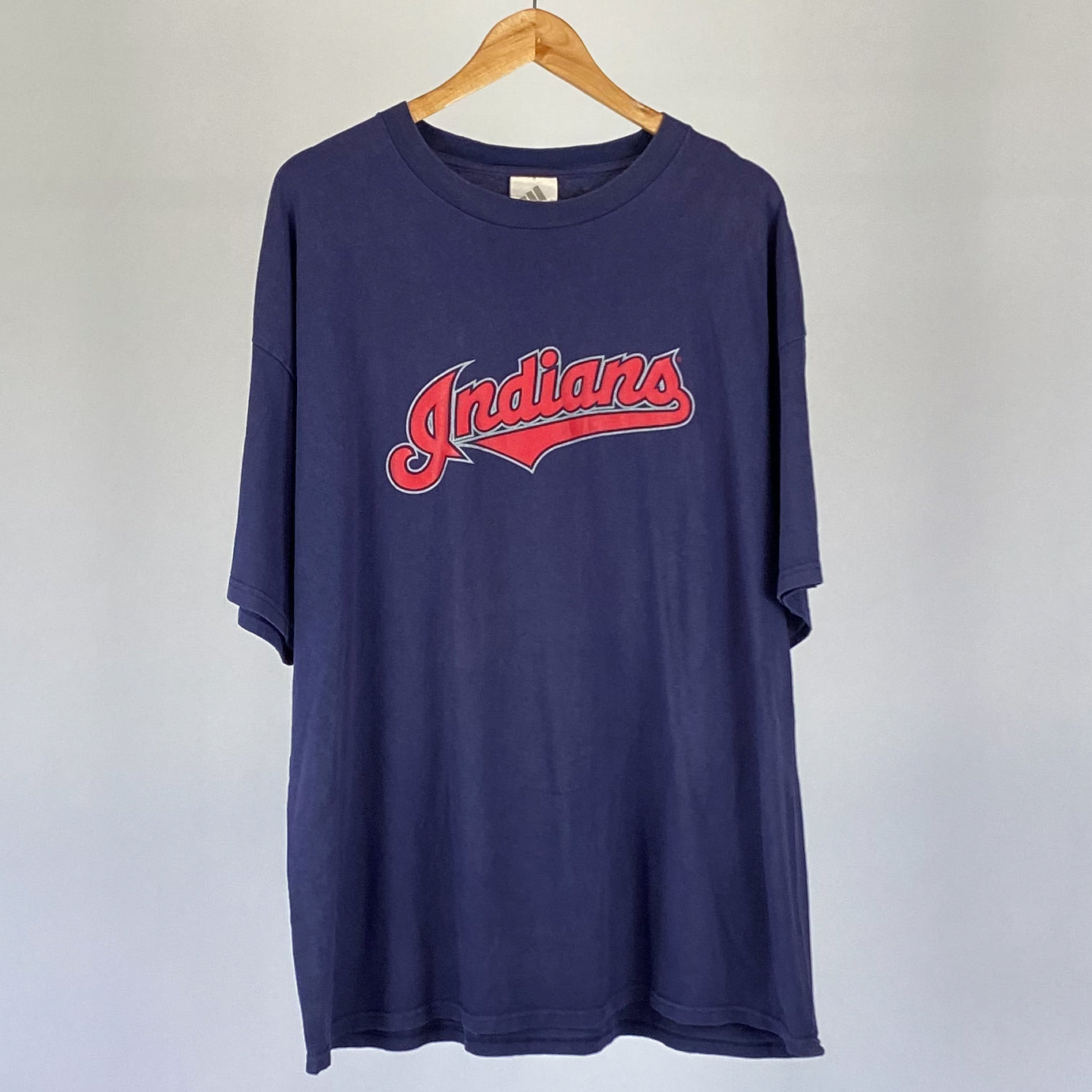 Vintage MLB Adidas Indians Tee - 2XL