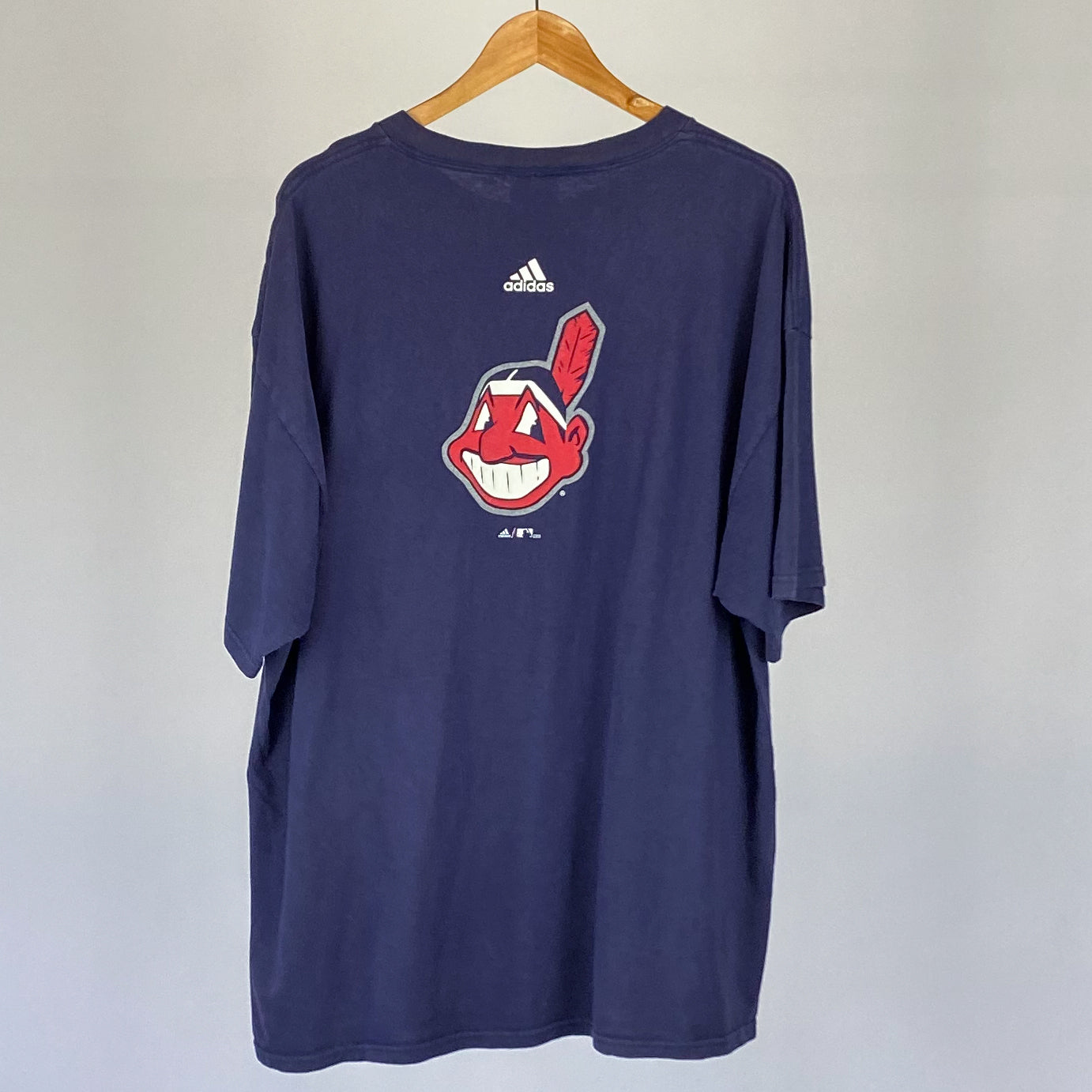 Vintage MLB Adidas Indians Tee - 2XL