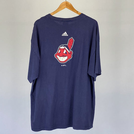 Vintage MLB Adidas Indians Tee - 2XL