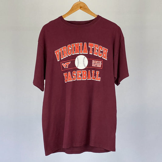 Vintage Virginia Tech Baseball Tee - XL