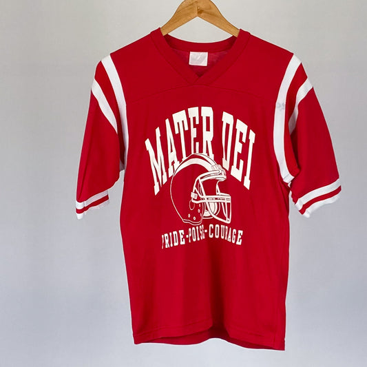 Vintage Mater Dei Football Tee - Small