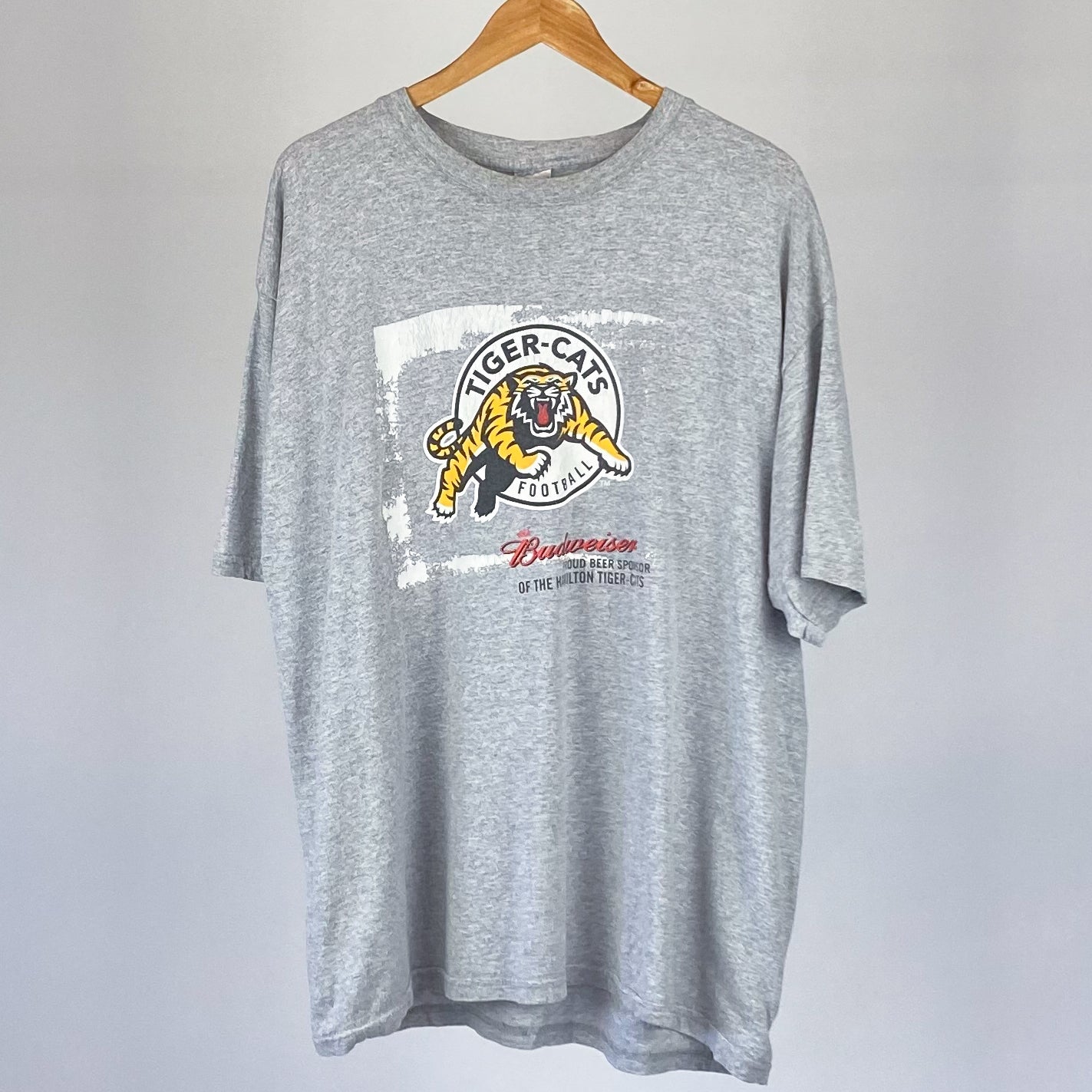 Vintage Tiger Cats Football Tee - XL