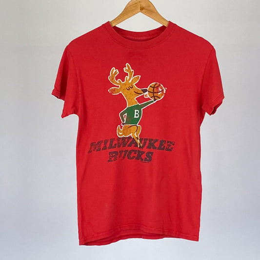 Vintage NBA Milwaukee Bucks Tee - Small