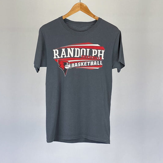 Vintage Randolph Cardinals Basketball Tee - Small