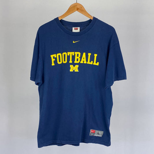 Vintage Nike Football Tee - Large