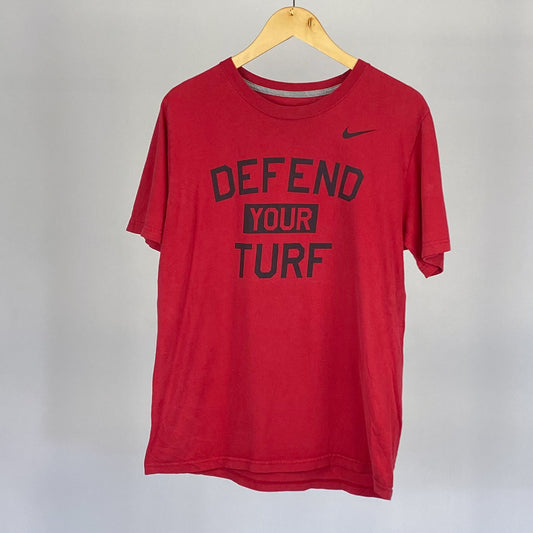 Vintage Nike Defend Your Turf Tee - Medium