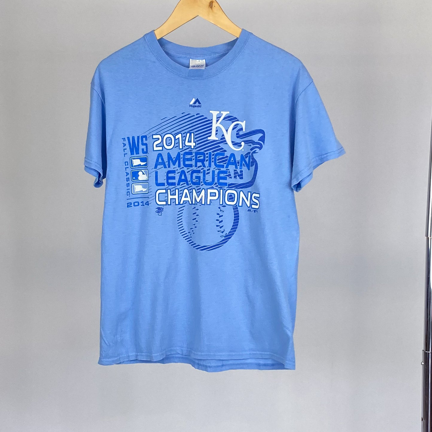 Vintage MLB KC 2014 Champions Tee - Medium